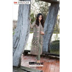 Baroque Captivating Splendor Luxury Chiffon Dress vol3 - 05a
