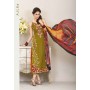 Asim Jofa - Print and Embroidery Green - AJL6A
