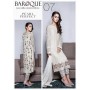 Baroque Perl Perfect Luxury Chiffon Winter Dress - 07