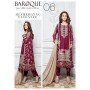 Baroque Mesmerizing Elegance Luxury Chiffon Winter Dress - 06